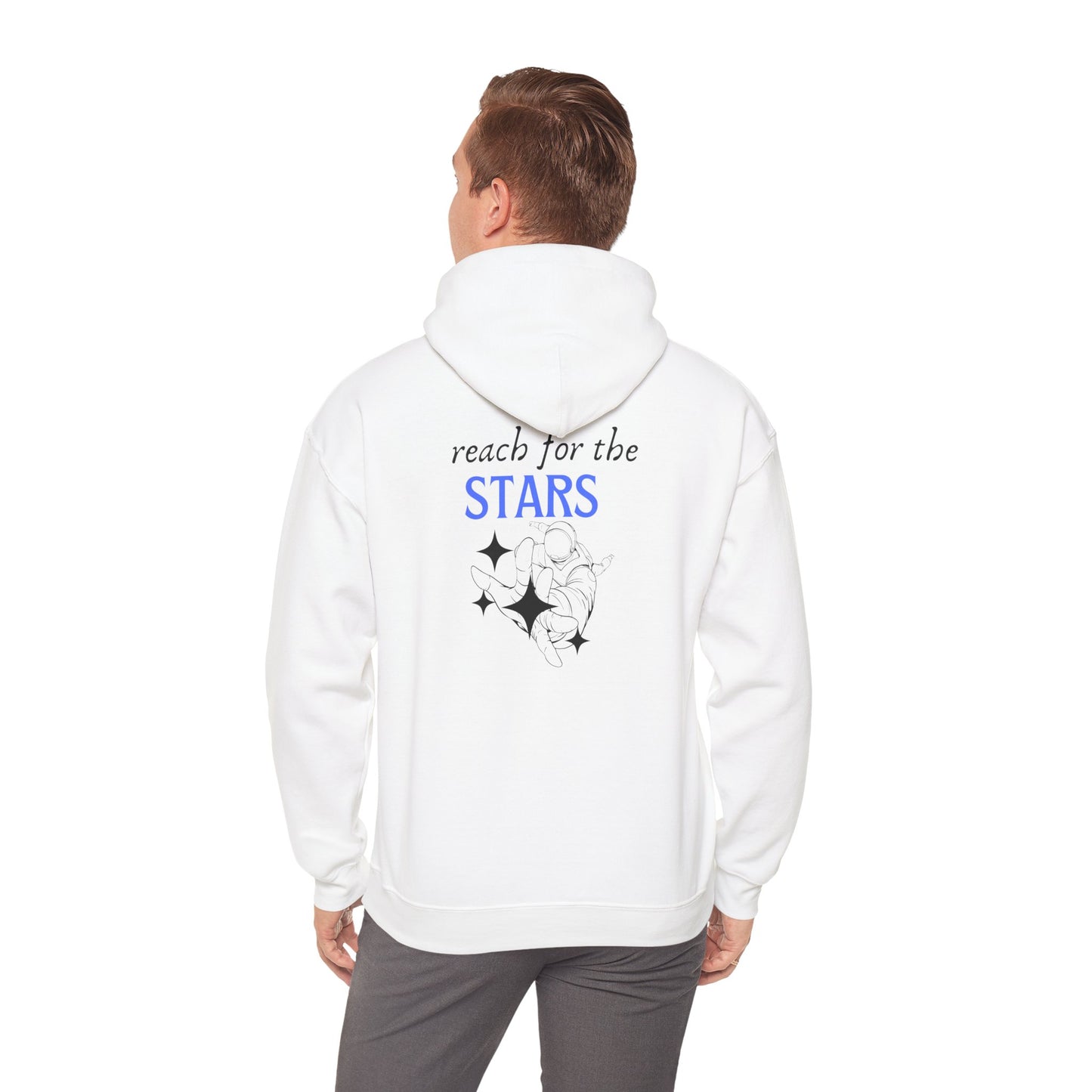 Reach for the stars hoodie (White)