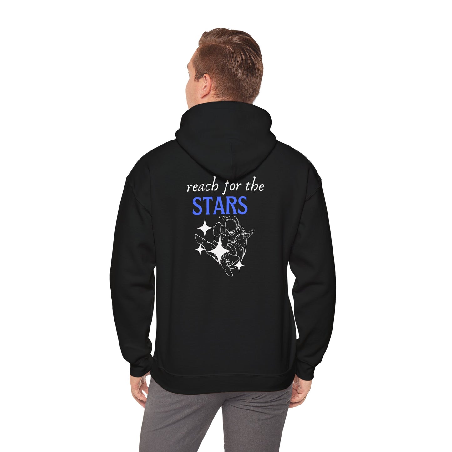 Reach for the stars hoodie (Black)