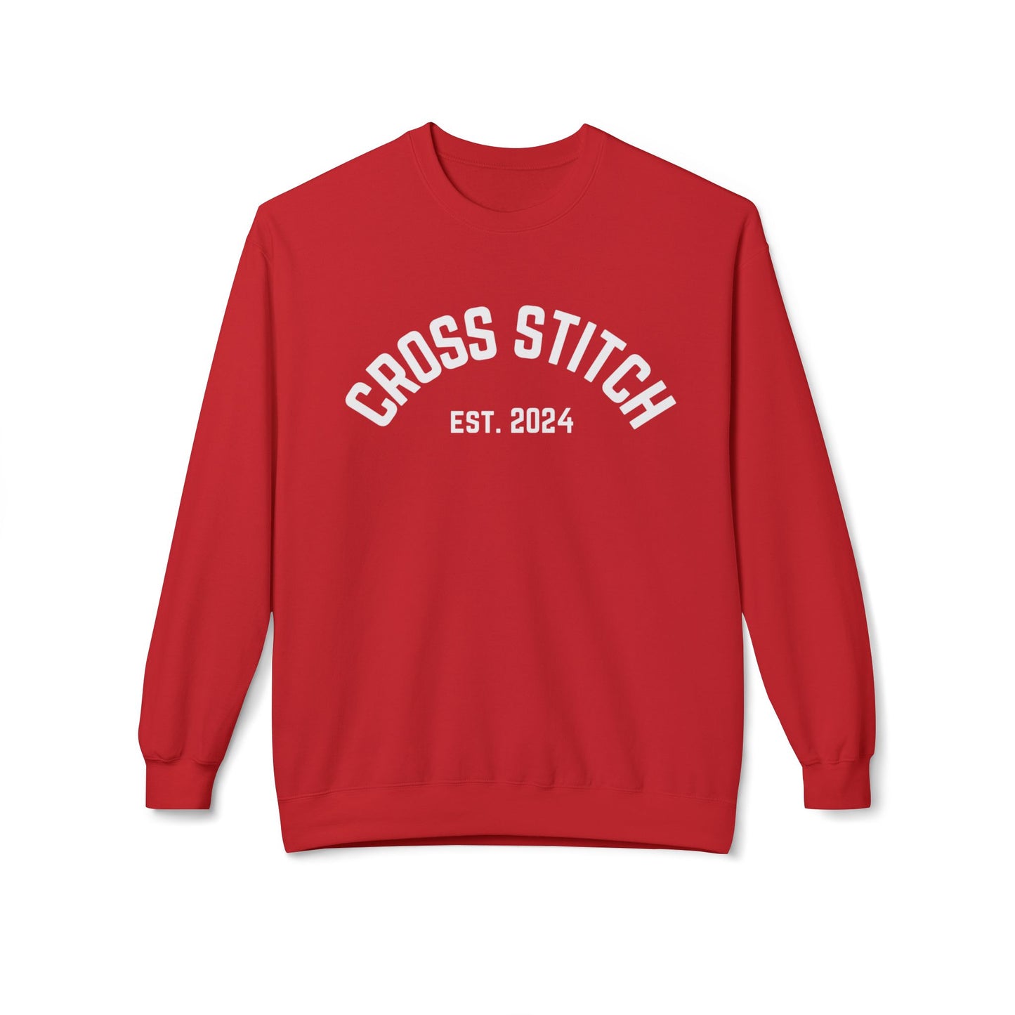 Cross Stitch classic sweatshirt ( White, Grey, and more Crewneck)