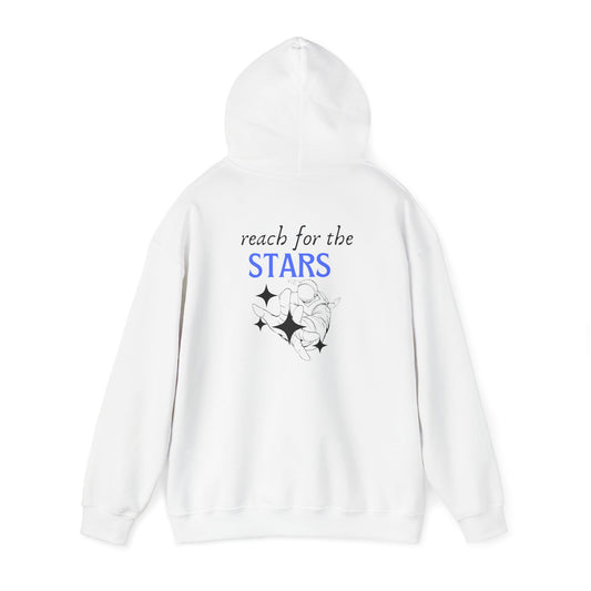 Reach for the stars hoodie (White)